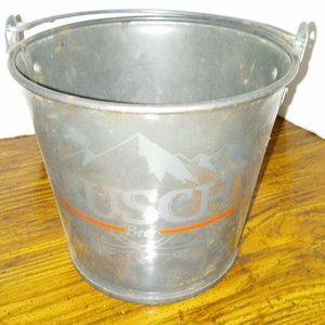 Busch Bucket Pail With Handle Vintage